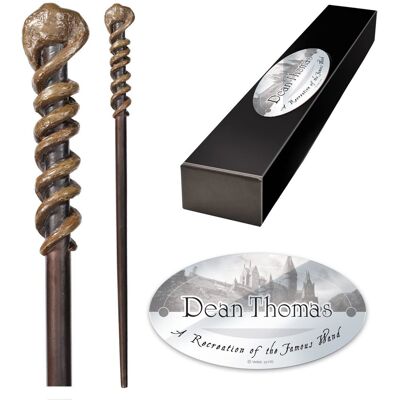 Harry The Noble Collection - Dean Thomas Character Wand - 14 cali (35 cm) Wizarding World Wand with Name Tag Potter Film Set Movie Props Wands Harry The Noble Collection - Dean Thomas Character Wand - 14 cali (35 cm) Wizarding World Wand with Name Tag Potter Film Set Movie Props Wands