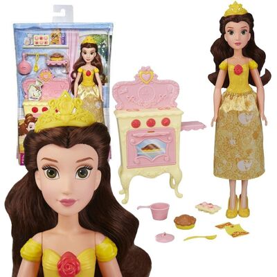 Hasbro Disney Księżniczki Lalka Bella z kuchnią E3154 Hasbro Disney Księżniczki Lalka Bella z kuchnią E3154
