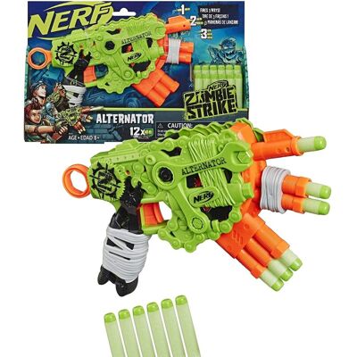 Hasbro E6187 Wyrzutnia Nerf Zombie Strike Alternator Hasbro E6187 Wyrzutnia Nerf Zombie Strike Alternator