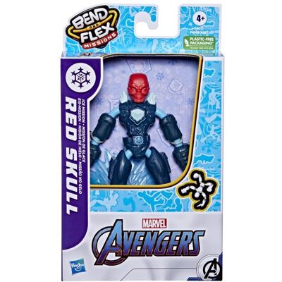Hasbro figurka AVENGERS BEND AND FLEX FIGURKA - SKULL ICE MISSION Hasbro figurka AVENGERS BEND AND FLEX FIGURKA - SKULL ICE MISSION
