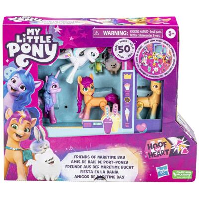 Hasbro My Little Pony, Zestaw 4 kucyków, Przyjaciele z Zatoki Grzyw, F3865 Hasbro My Little Pony, Zestaw 4 kucyków, Przyjaciele z Zatoki Grzyw, F3865