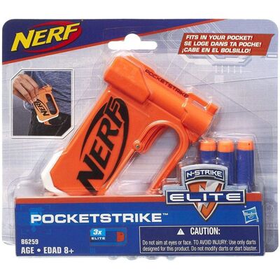 Hasbro Nerf B6259eu4 - N-Strike Elite Pocketstrike, Zabawka Blaster Hasbro Nerf B6259eu4 - N-Strike Elite Pocketstrike, Zabawka Blaster