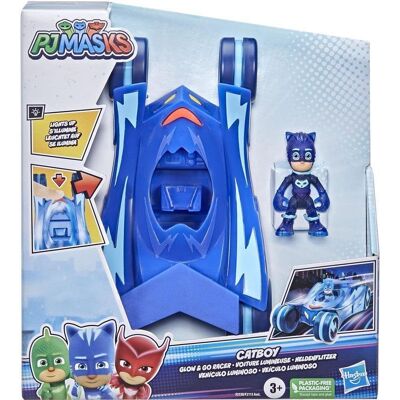 Hasbro PJ Masks Pidżamersi Glow & Go Racer Catboy Hasbro PJ Masks Pidżamersi Glow & Go Racer Catboy
