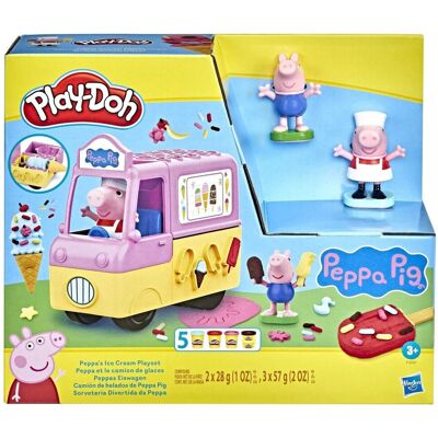 Hasbro Play-Doh Świnka Peppa Samochód Z Lodami Hasbro Play-Doh Świnka Peppa Samochód Z Lodami