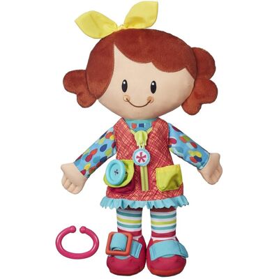 Hasbro Playskool Dressy Kids Girl Lalka, Wielokolorowy, Od 2 lat Hasbro Playskool Dressy Kids Girl Lalka, Wielokolorowy, Od 2 lat