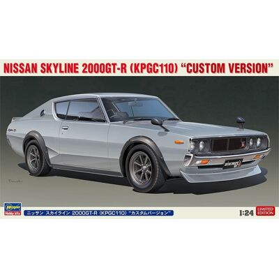 Hasegawa 20669 1/24 Nissan Skyline 2000GT-R (KPGC110) Custom Version Hasegawa 20669 1/24 Nissan Skyline 2000GT-R (KPGC110) Custom Version