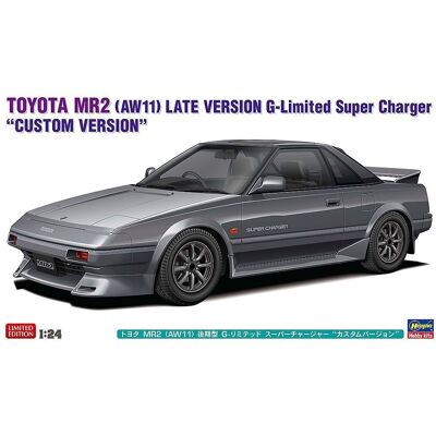 Hasegawa 20755 1/24 Toyota MR2 (AW11) Late Version G-Limited Super Charger Custom Version Hasegawa 20755 1/24 Toyota MR2 (AW11) Late Version G-Limited Super Charger Custom Version