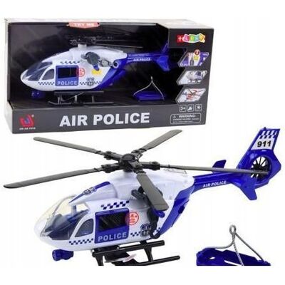 Lean Toys HELIKOPTER POLICYJNY HAK+NOSZE 1:1 Lean Toys HELIKOPTER POLICYJNY HAK+NOSZE 1:1