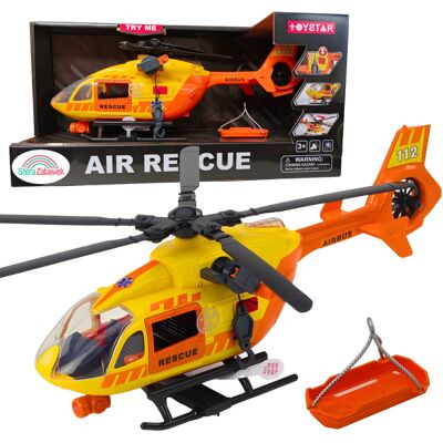 Sferazabawek Helikopter ratunkowy DUZY smiglowiec zabawka z hakiem efekty światło dźwięk Sferazabawek Helikopter ratunkowy DUZY smiglowiec zabawka z hakiem efekty światło dźwięk