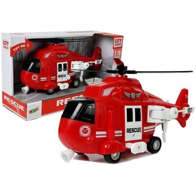 lean Helikopter Ratunkowy Straż Pożarna 1:16 Hak Dźwięk Światła lean Helikopter Ratunkowy Straż Pożarna 1:16 Hak Dźwięk Światła