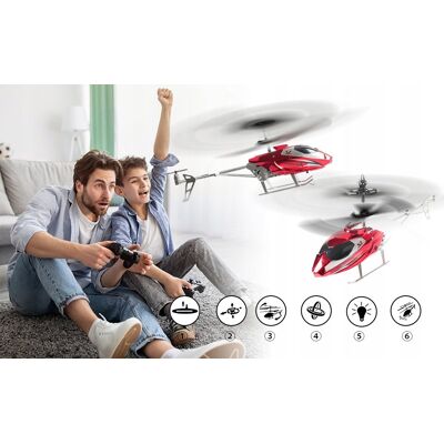 Inny producent HELIKOPTER ZDALNIE STEROWANY SAMOLOT RC NA PILOT ŚMIGŁOWIEC LED PREZENT Inny producent HELIKOPTER ZDALNIE STEROWANY SAMOLOT RC NA PILOT ŚMIGŁOWIEC LED PREZENT