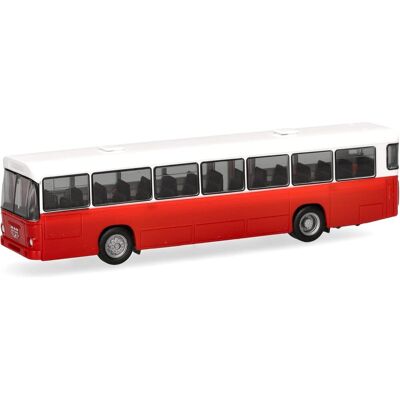Herpa Model Autobusu Man Büssing Sü 210, Czerwono-Biały 1:87 Herpa Model Autobusu Man Büssing Sü 210, Czerwono-Biały 1:87