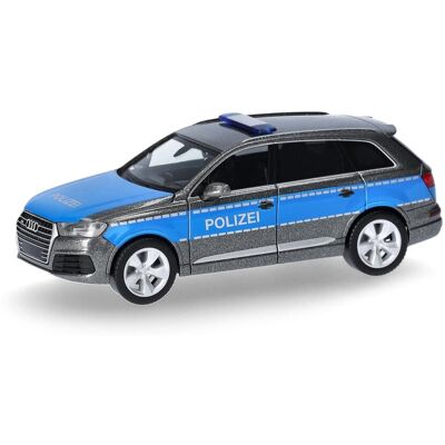 Herpa Model Samochodu Audi Q7 „policja”, Miniatura W Skali 1:87, Model Kolekcjonerski, Made In Germany, Model Z Tworzywa Sztucznego Herpa Model Samochodu Audi Q7 „policja”, Miniatura W Skali 1:87, Model Kolekcjonerski, Made In Germany, Model Z Tworzywa Sztucznego