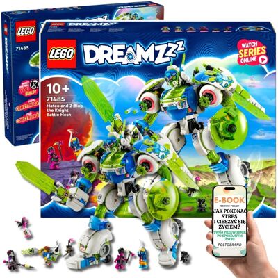 HIT! LEGO DLA CHŁOPCA DREAMZzz Z-Blob jako MECH-RYCERZ, CENTAUR lub BOJOWY robot • 1333 elementy Dla 11 12 13 14 15 Latka + EBOOK-1 HIT! LEGO DLA CHŁOPCA DREAMZzz Z-Blob jako MECH-RYCERZ, CENTAUR lub BOJOWY robot • 1333 elementy Dla 11 12 13 14 15 Latka + EBOOK-1