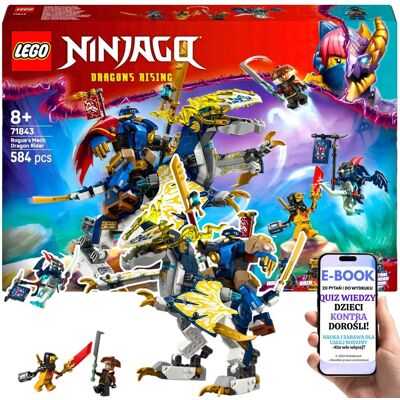 HIT! LEGO NINJAGO Mech smoczego jeźdźca Rogue’a z serialu Powstanie Smoków • ruchome skrzydła, miecze i kokpit Lego Dla Dziecka Na Urodziny + EBOO.. HIT! LEGO NINJAGO Mech smoczego jeźdźca Rogue’a z serialu Powstanie Smoków • ruchome skrzydła, miecze i kokpit Lego Dla Dziecka Na Urodziny + EBOO..
