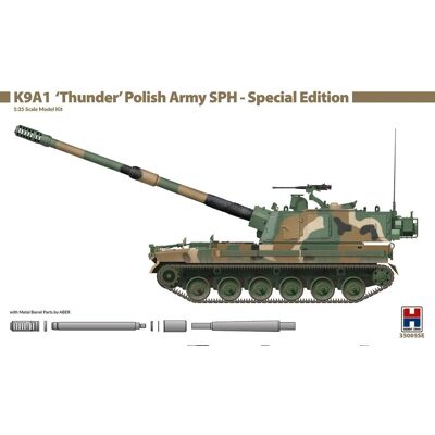 Hobby 2000 35005SE K9A1 'Thunder' Polish Army SPH - Special Edition 1/35 Hobby 2000 35005SE K9A1 'Thunder' Polish Army SPH - Special Edition 1/35