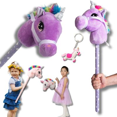 Inny producent HOBBY HORSE GŁOWA KONIA NA KIJU JEDNOROŻEC + BRELOK JEDNOROŻEC Inny producent HOBBY HORSE GŁOWA KONIA NA KIJU JEDNOROŻEC + BRELOK JEDNOROŻEC