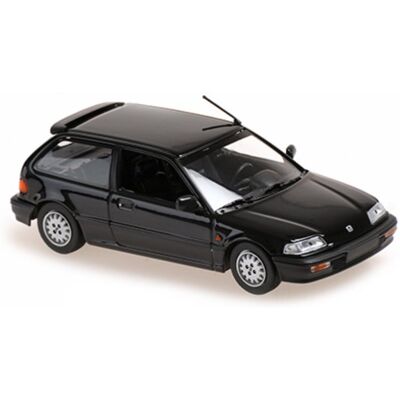 Honda Civic 1990 Black , 1:43 Minichamps 940161501 Honda Civic 1990 Black , 1:43 Minichamps 940161501