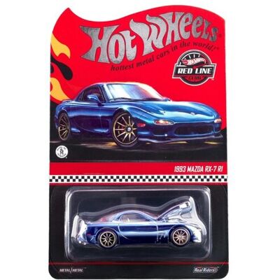 HOT WHEELS 1993 MAZDA RX-7 R1 RED LINE CLUB 2025 JCP16 NOWY MODEL METALOWY HOT WHEELS 1993 MAZDA RX-7 R1 RED LINE CLUB 2025 JCP16 NOWY MODEL METALOWY