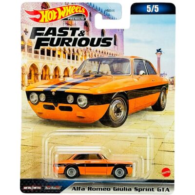 Hot Wheels 2023 Alfa Romeo Giulia Sprint Gta Fast And Furious 5/5 Hkd29 Hot Wheels 2023 Alfa Romeo Giulia Sprint Gta Fast And Furious 5/5 Hkd29