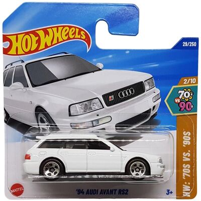 Hot Wheels 94 Audi Avant RS2 HW: '70S VS '90S 2/10 (29/250) HYX60 Short Card 2025 + Short Card Protector Hot Wheels 94 Audi Avant RS2 HW: '70S VS '90S 2/10 (29/250) HYX60 Short Card 2025 + Short Card Protector