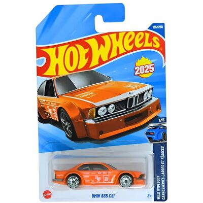 Hot Wheels BMW 635 CSi JBB84 Wild Widebody 1/5, krótka mapa, pomarańczowy samochód osobowy w skali 1:64, licencjonowany model BMW z designem Castrol.. Hot Wheels BMW 635 CSi JBB84 Wild Widebody 1/5, krótka mapa, pomarańczowy samochód osobowy w skali 1:64, licencjonowany model BMW z designem Castrol..