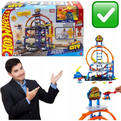 nieznany producent HOT WHEELS CITY MEGA GARAŻ GIGAPĘTLA MATTEL DUŻY ZESTAW PREZENT DLA DZIECKA nieznany producent HOT WHEELS CITY MEGA GARAŻ GIGAPĘTLA MATTEL DUŻY ZESTAW PREZENT DLA DZIECKA