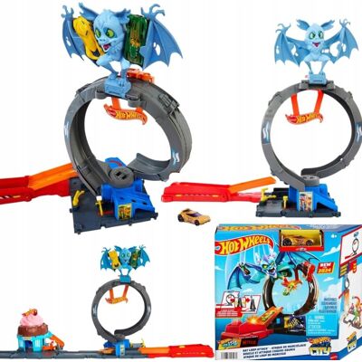 nieznany producent HOT WHEELS CITY PĘTLA KASKADERSKA NIETOPERZA ZESTAW SAMOCHÓD AUTO ZABAWKA nieznany producent HOT WHEELS CITY PĘTLA KASKADERSKA NIETOPERZA ZESTAW SAMOCHÓD AUTO ZABAWKA
