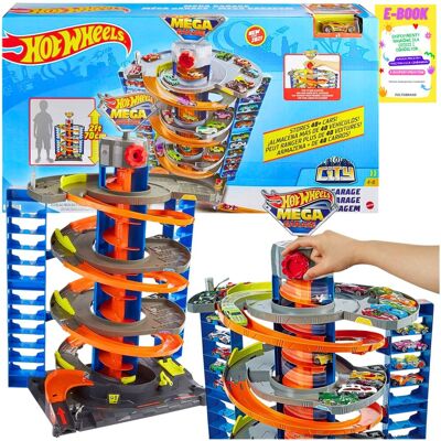 Hot Wheels City - Zestaw Zakręcony Mega Garaż Parking + Autko Prezent Dla Dziecka + Ebook Hot Wheels City - Zestaw Zakręcony Mega Garaż Parking + Autko Prezent Dla Dziecka + Ebook