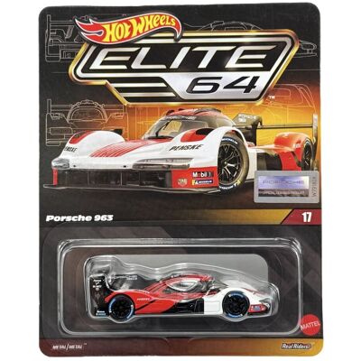 HOT WHEELS ELITE 64 PORSCHE 963 PORSCHE PENSKE JCP46 HOT WHEELS ELITE 64 PORSCHE 963 PORSCHE PENSKE JCP46