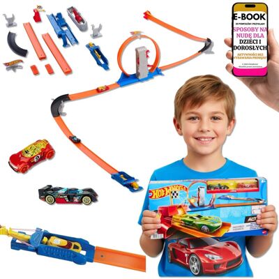 HOT WHEELS MEGA RAJD Wyścigowy Zestaw Dla Dzieci Tor Wyścigowy Dla Dziecka Syna Chłopca PREZENT ŚWIĄTECZNY + EBOOK-3 HOT WHEELS MEGA RAJD Wyścigowy Zestaw Dla Dzieci Tor Wyścigowy Dla Dziecka Syna Chłopca PREZENT ŚWIĄTECZNY + EBOOK-3