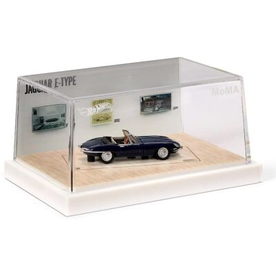 HOT WHEELS MoMA 1963 JAGUAR E-TYPE ROADSTER MATTEL CREATIONS JGL49 MODEL KOLEKCJONERSKI HOT WHEELS MoMA 1963 JAGUAR E-TYPE ROADSTER MATTEL CREATIONS JGL49 MODEL KOLEKCJONERSKI