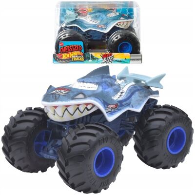 Mattel HOT WHEELS MONSTER TRUCKS OVERSIZED POJAZD AUTO SAMOCHÓD DUŻY GREAT BITE Mattel HOT WHEELS MONSTER TRUCKS OVERSIZED POJAZD AUTO SAMOCHÓD DUŻY GREAT BITE