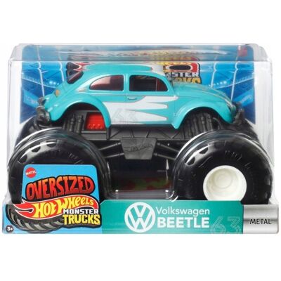 HOT WHEELS MONSTER TRUCKS POJAZD AUTKO SAMOCHÓD OVERSIZED VOLKSWAGEN BEETLE HOT WHEELS MONSTER TRUCKS POJAZD AUTKO SAMOCHÓD OVERSIZED VOLKSWAGEN BEETLE