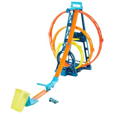 Mattel Hot Wheels, Potrójna pętla, zestaw tor Mattel Hot Wheels, Potrójna pętla, zestaw tor