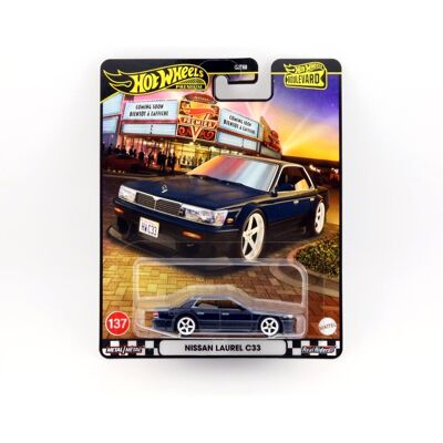 HOT WHEELS Premium Nissan Laurel C33 Boulevard #137 1:64 HOT WHEELS Premium Nissan Laurel C33 Boulevard #137 1:64