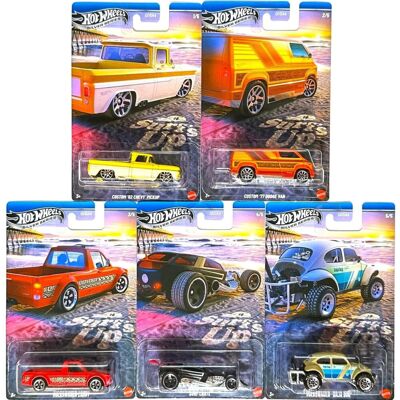 HOT WHEELS Silver Series Volkswagen Chevy Dodge Surf's Up HOT WHEELS Silver Series Volkswagen Chevy Dodge Surf's Up