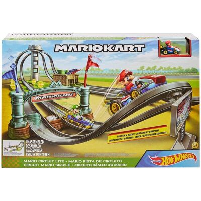 Mattel HOT WHEELS SUPER MARIO TOR SAMOCHODOWY 2TORY PODWÓJNA PĘTLA MARIOKART +AUTO Mattel HOT WHEELS SUPER MARIO TOR SAMOCHODOWY 2TORY PODWÓJNA PĘTLA MARIOKART +AUTO