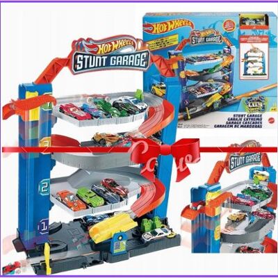 Hot Wheels Zestaw Garaż Parking Z Windą Gnl70 Hot Wheels Zestaw Garaż Parking Z Windą Gnl70