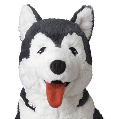IKEA pluszak miś LIVLIG pies siberian husky 57cm IKEA pluszak miś LIVLIG pies siberian husky 57cm