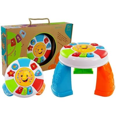 Import LEANToys, zabawka edukacyjna Stoliczek Interaktywny Import LEANToys, zabawka edukacyjna Stoliczek Interaktywny