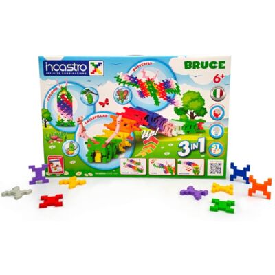 Incastro Bruce 3w1 103 el. - Klocki konstrukcyjne Incastro Bruce 3w1 103 el. - Klocki konstrukcyjne