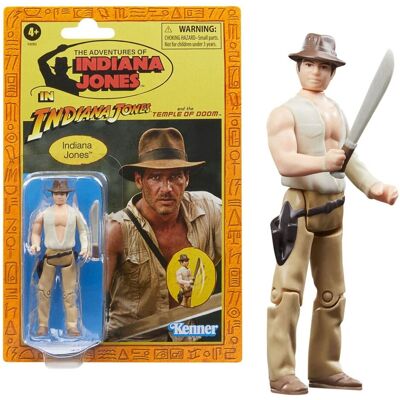 Hasbro Indiana Jones 2 - Indiana Jones - Figurka Retro Colection 10Cm Hasbro Indiana Jones 2 - Indiana Jones - Figurka Retro Colection 10Cm
