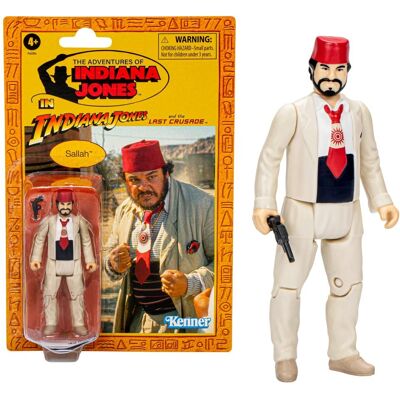 Hasbro Indiana Jones 3 - Sallah - Figurka Retro Colection 10Cm Hasbro Indiana Jones 3 - Sallah - Figurka Retro Colection 10Cm