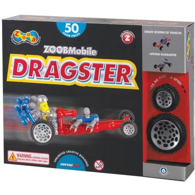 Infinitoy, Zoob, klocki konstrukcyjne Mobile Dragster Infinitoy, Zoob, klocki konstrukcyjne Mobile Dragster