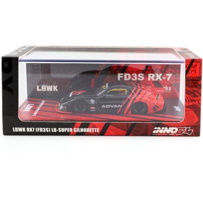 Hot Wheels INNO64 Mazda LBWK RX-7 (FD3S) Super Silhouette Advan Hot Wheels INNO64 Mazda LBWK RX-7 (FD3S) Super Silhouette Advan