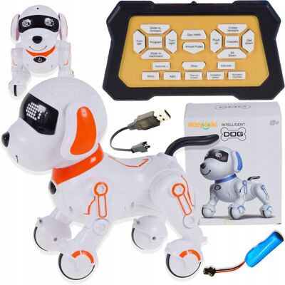 Skleplolki INTELIGENTNY PIES ROBOT PROGRAMOWALNY PILOTEM EDUKACYJNA ZABAWKA DZIECIĘCA Skleplolki INTELIGENTNY PIES ROBOT PROGRAMOWALNY PILOTEM EDUKACYJNA ZABAWKA DZIECIĘCA
