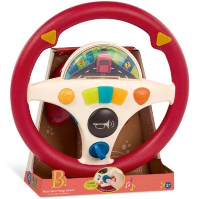 Interaktywna Kierownica dla Dzieci zabawka w podróży B.toys Interaktywna Kierownica dla Dzieci zabawka w podróży B.toys