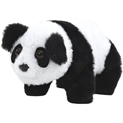 Lean Toys INTERAKTYWNA PANDA PLUSZOWA W TRANSPORTERZE Lean Toys INTERAKTYWNA PANDA PLUSZOWA W TRANSPORTERZE