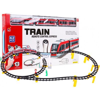 Lean Toys INTERAKTYWNA ZABAWKA DLA DZIECI STEROWANA KOLEJKA Lean Toys INTERAKTYWNA ZABAWKA DLA DZIECI STEROWANA KOLEJKA